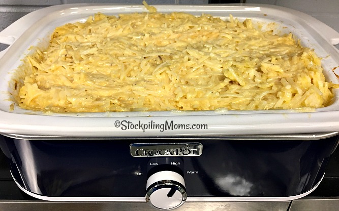 crock pot cheesy potatoes