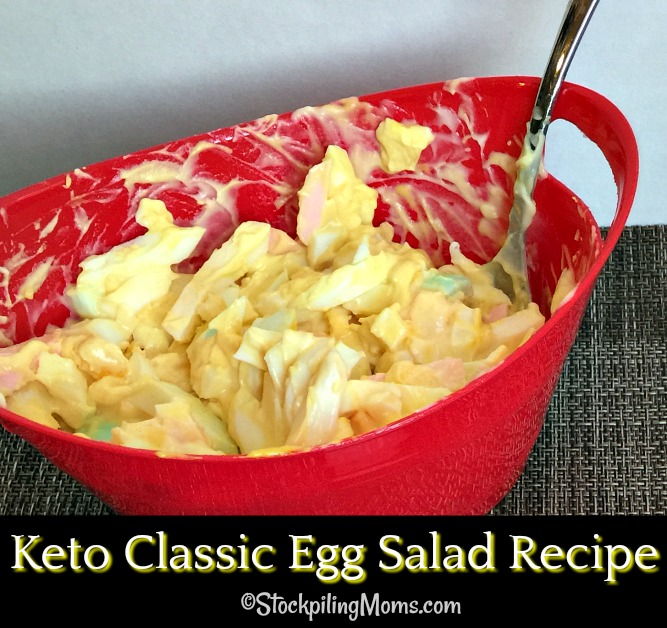 Keto Classic Egg Salad Recipe