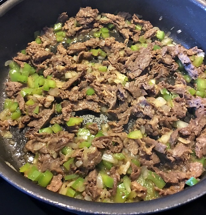 Keto Philly Cheese Steaks Skillet Recipe