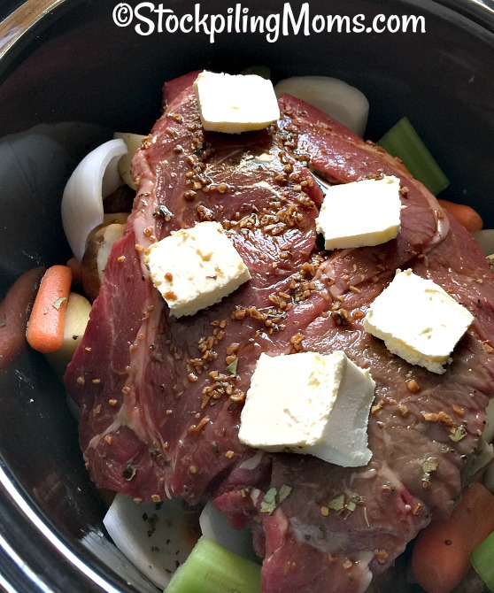 Keto Slow Cooker Pot Roast Recipe is so easy and leftovers are perfect to take to work the next day! 