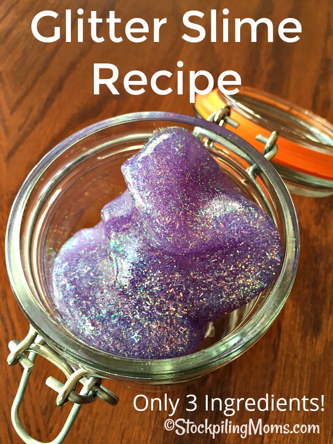 Glitter Slime Recipe