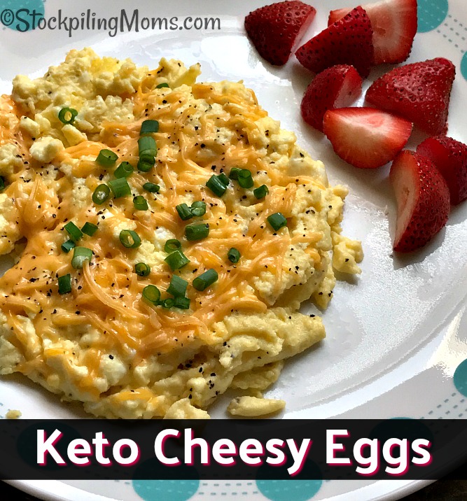 Low-Carb Double Cheesy Scrambled Eggs : ObesityHelp