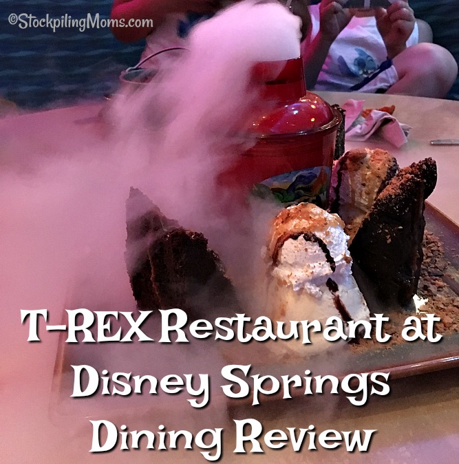 T-REX Restaurant at Disney Springs
