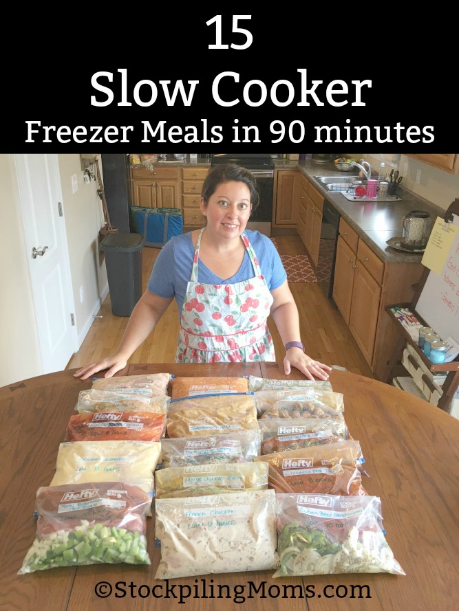 Eight “No-Cook” Freezer Meals in 90 Minutes