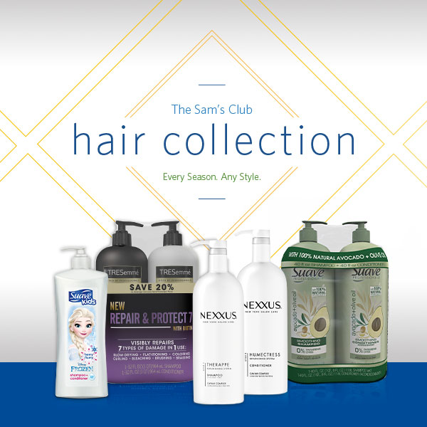 Stock up on Hair Products at Sam’s Club