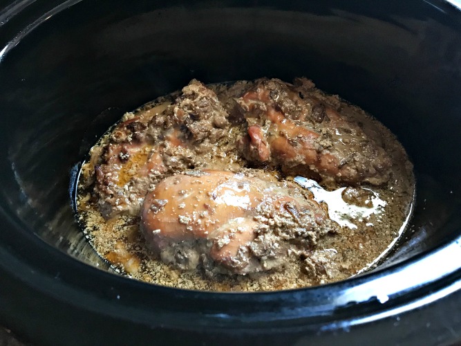 Slow Cooker French Onion Chicken Freezer Meal Recipe