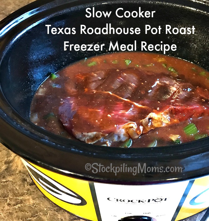 Pot Roast Freezer Meal Recipe - STOCKPILING MOMS™