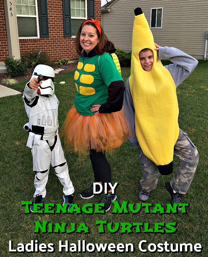 TMNT DIY Ninja Turtle Costume