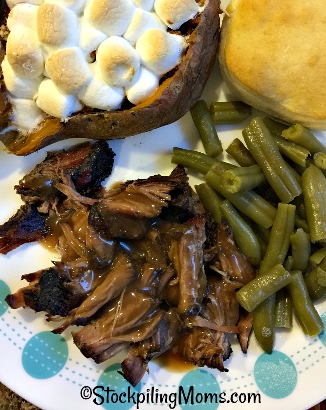 Slow Cooker Beef Onion Chuck Roast Recipe - STOCKPILING MOMS™