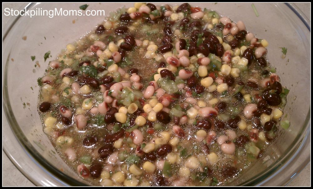 Bean Salsa Recipe is perfect for Game Day