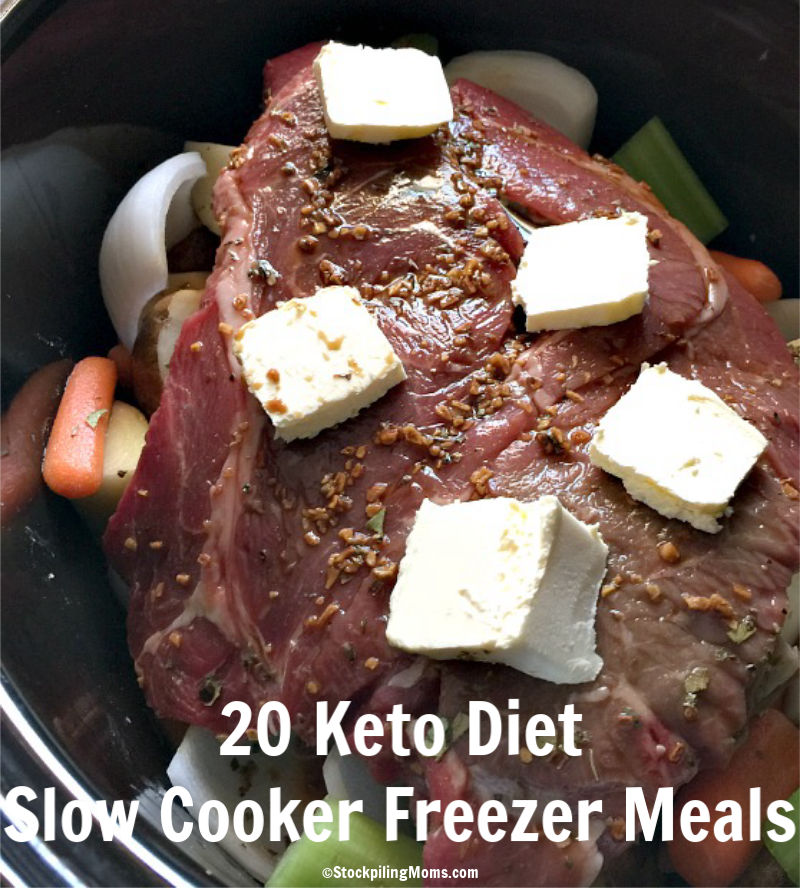 20 Keto Diet Slow Cooker Freezer Meals