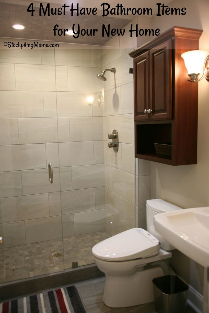 4 Must Have Bathroom Items for Your New Home
