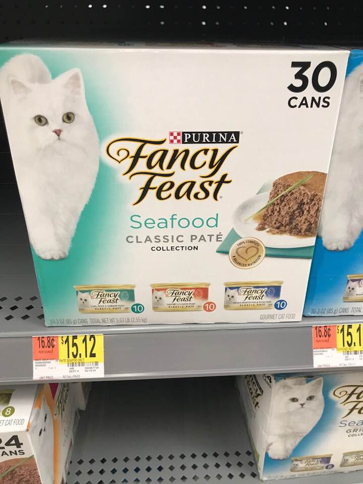 Fancy feast outlet classic pate walmart