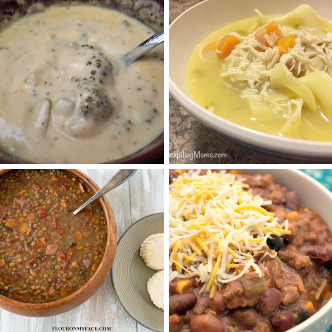 20 Delicious Slow Cooker Soup Recipes