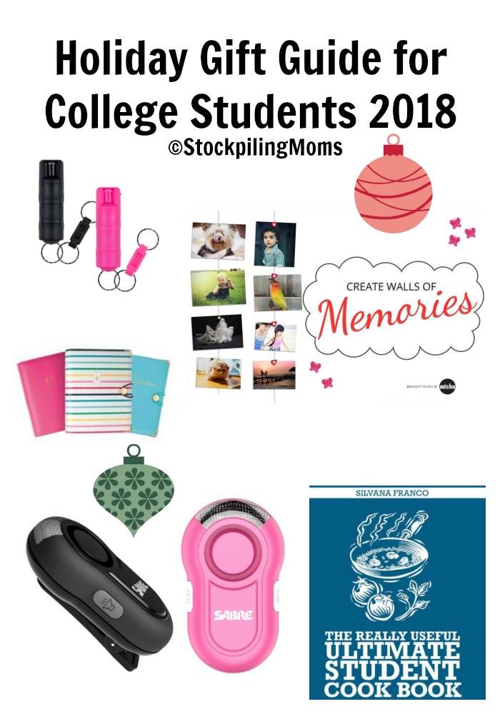 Holiday Gift Guide for College Students 2018 - STOCKPILING ...