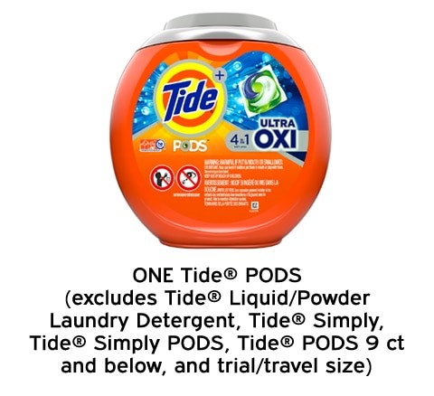 Printable Coupons - Tide, Laundry Detergent, Dishwashers, Olay & More