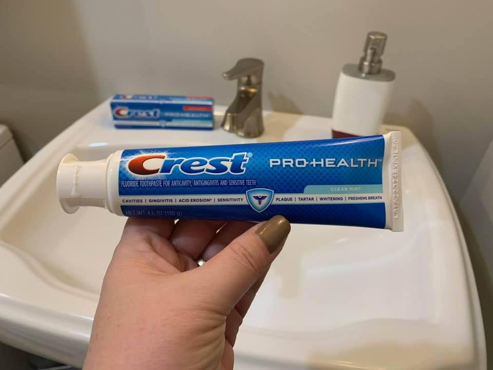 Stock up on Crest Toothpaste