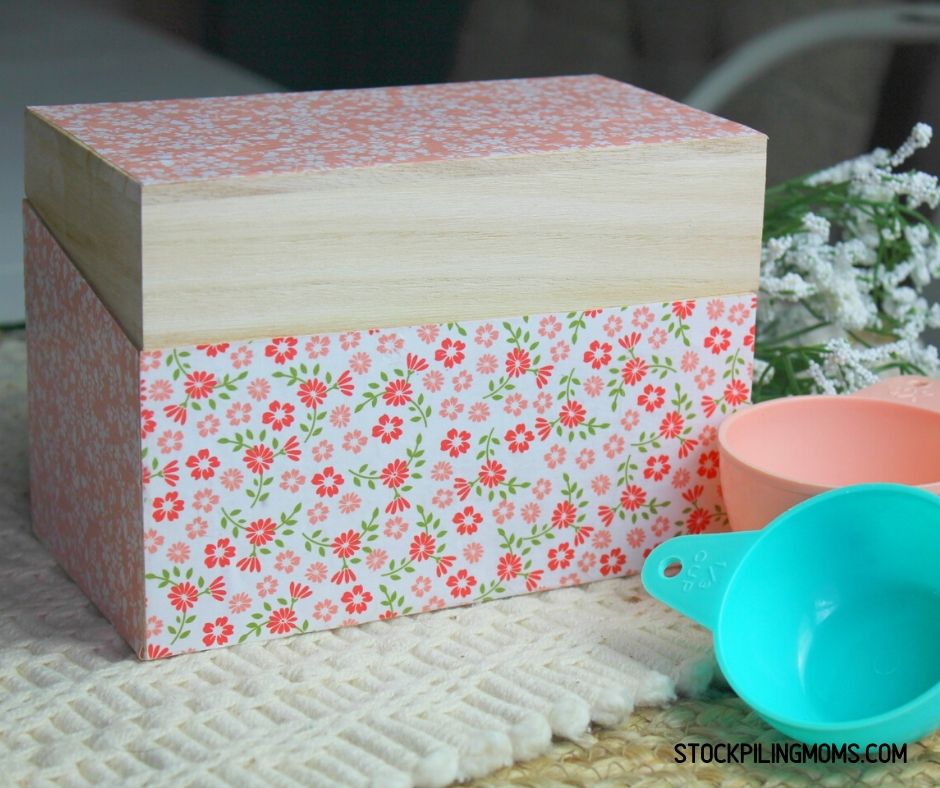 Recipe Box Diy