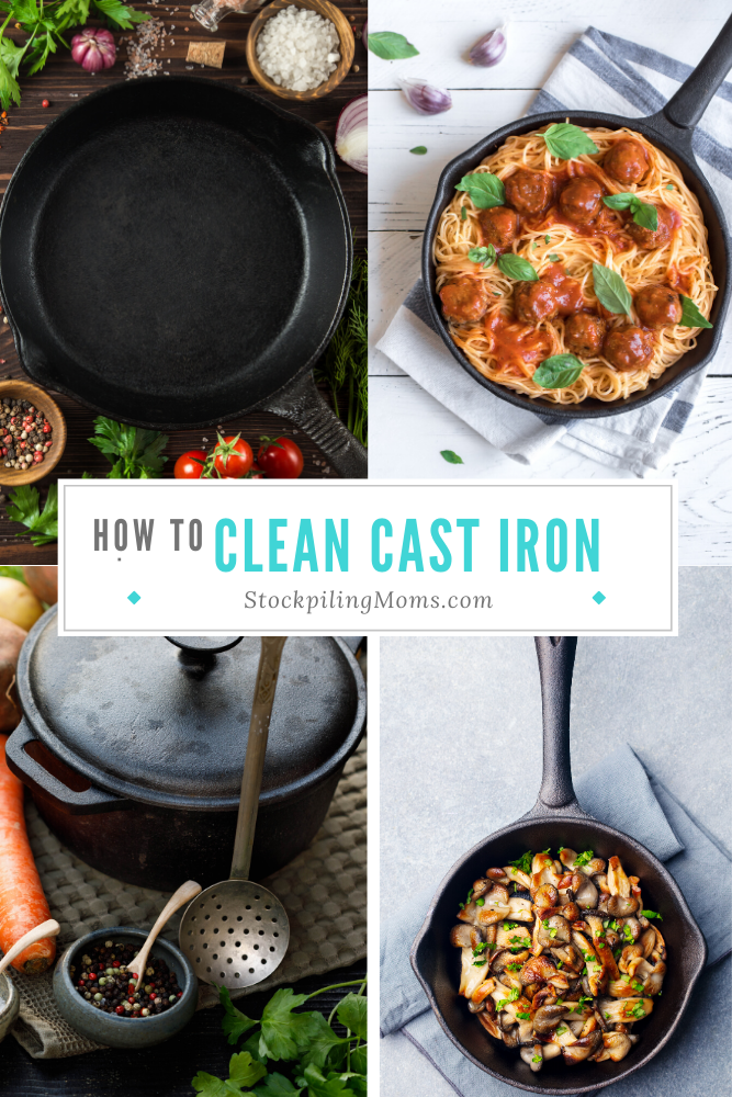 How to Clean Cast Iron - Clean Mama