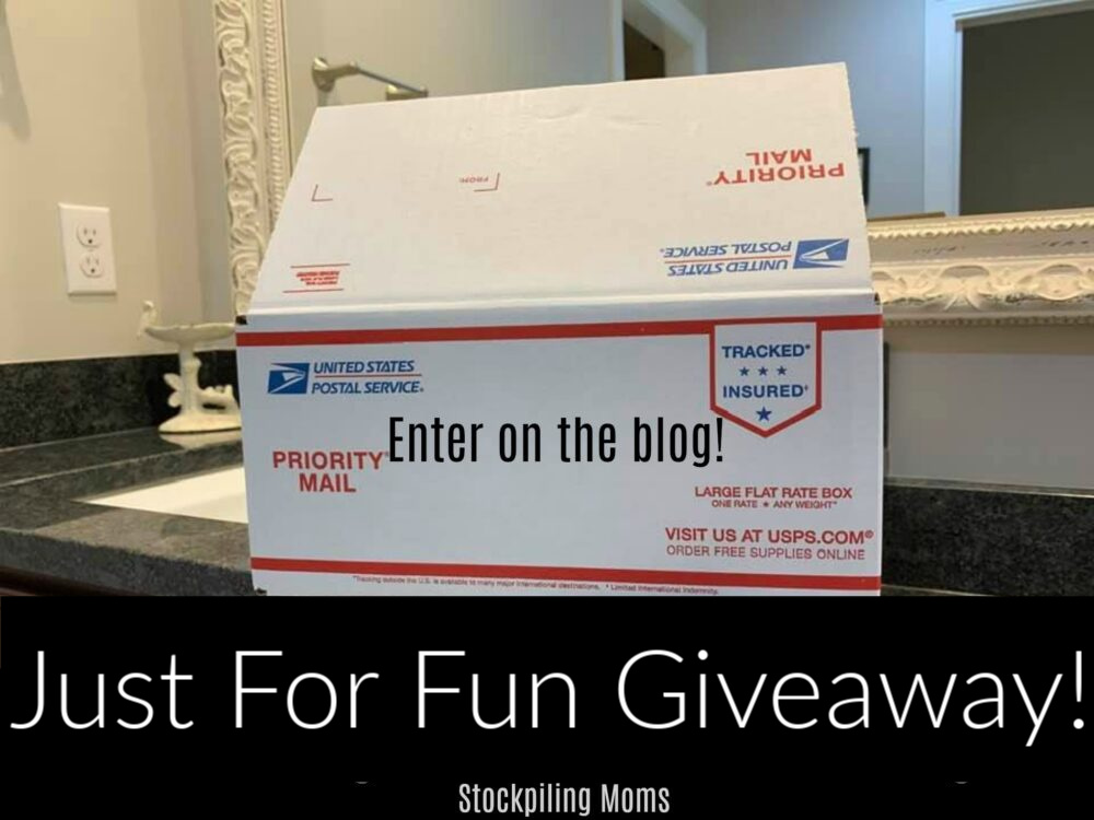 Just For Fun Giveaway - STOCKPILING MOMS™