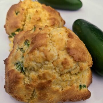 Air Fryer Jalapeno Corn Muffins