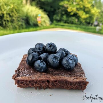 Three Ingredient Nutella Brownies