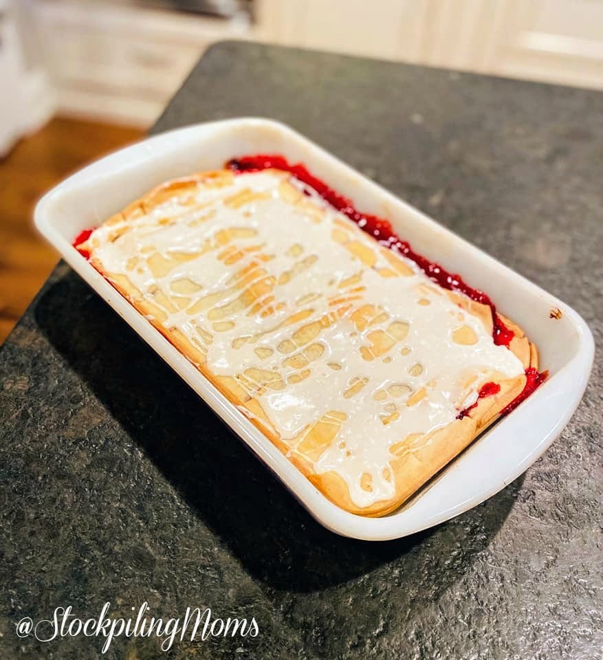 Strawberry Poptart Cobbler