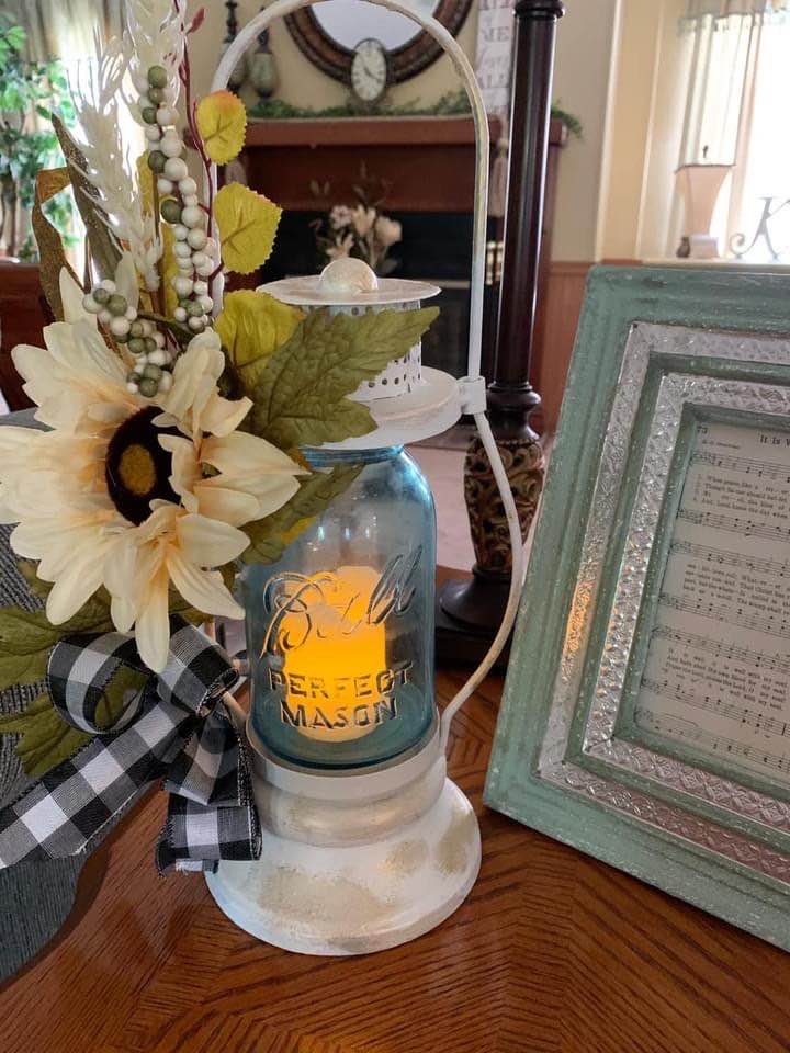 Fall Centerpiece Lantern