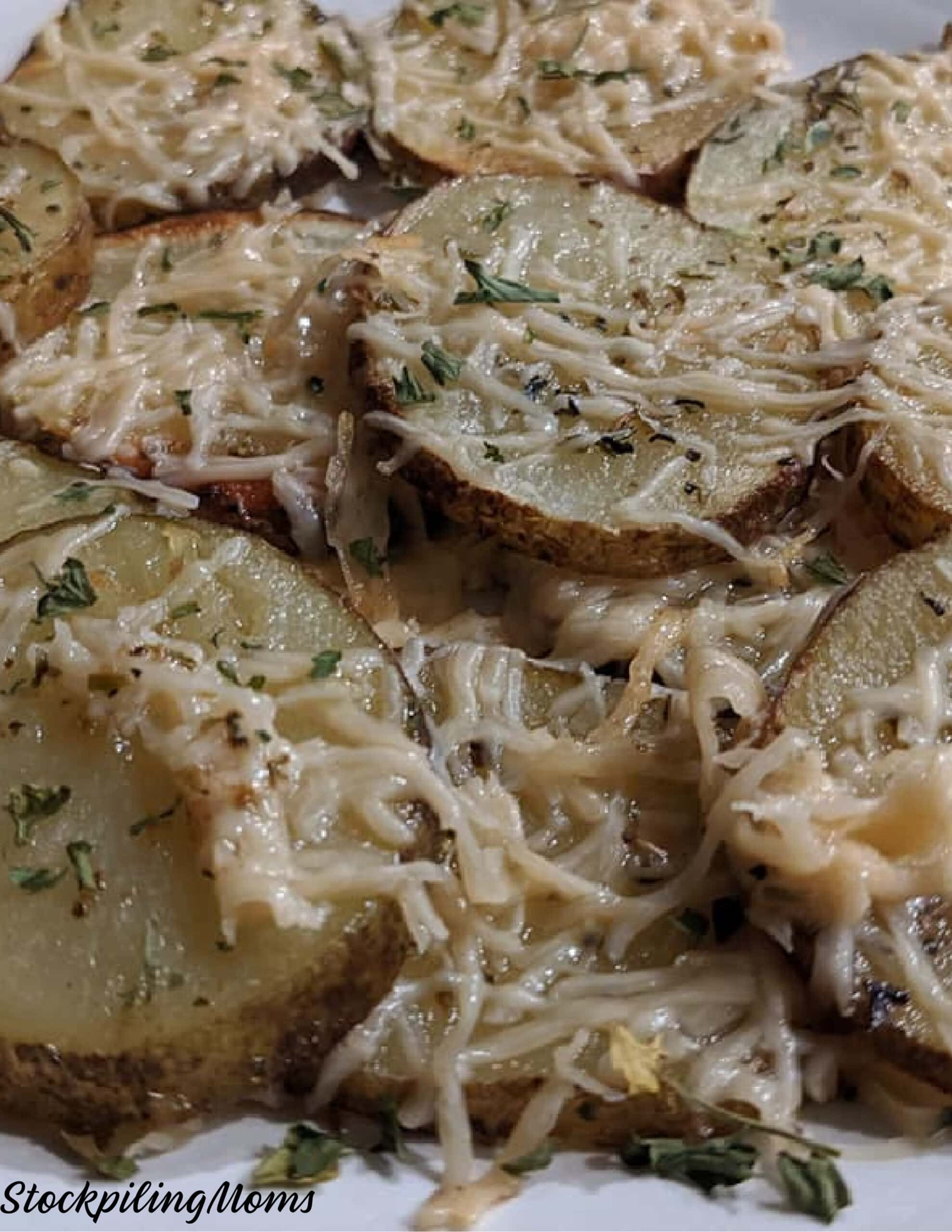 Herb Parmesan Potatoes