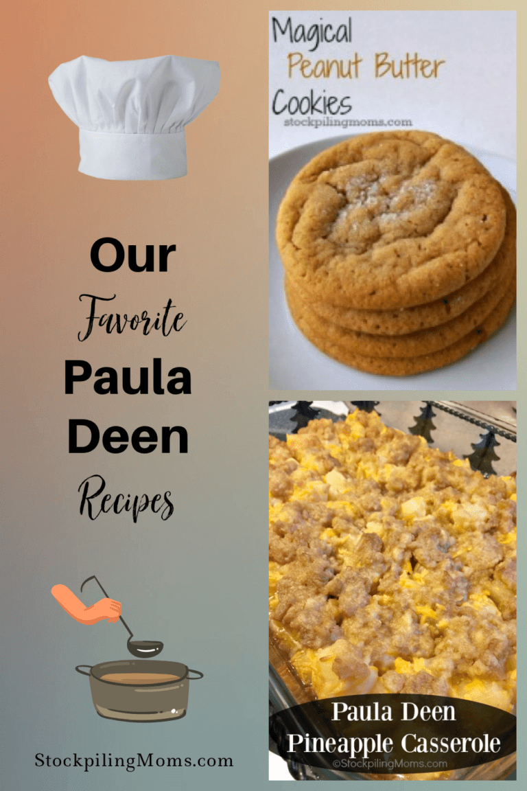 Our Favorite Paula Deen Recipes - STOCKPILING MOMS™
