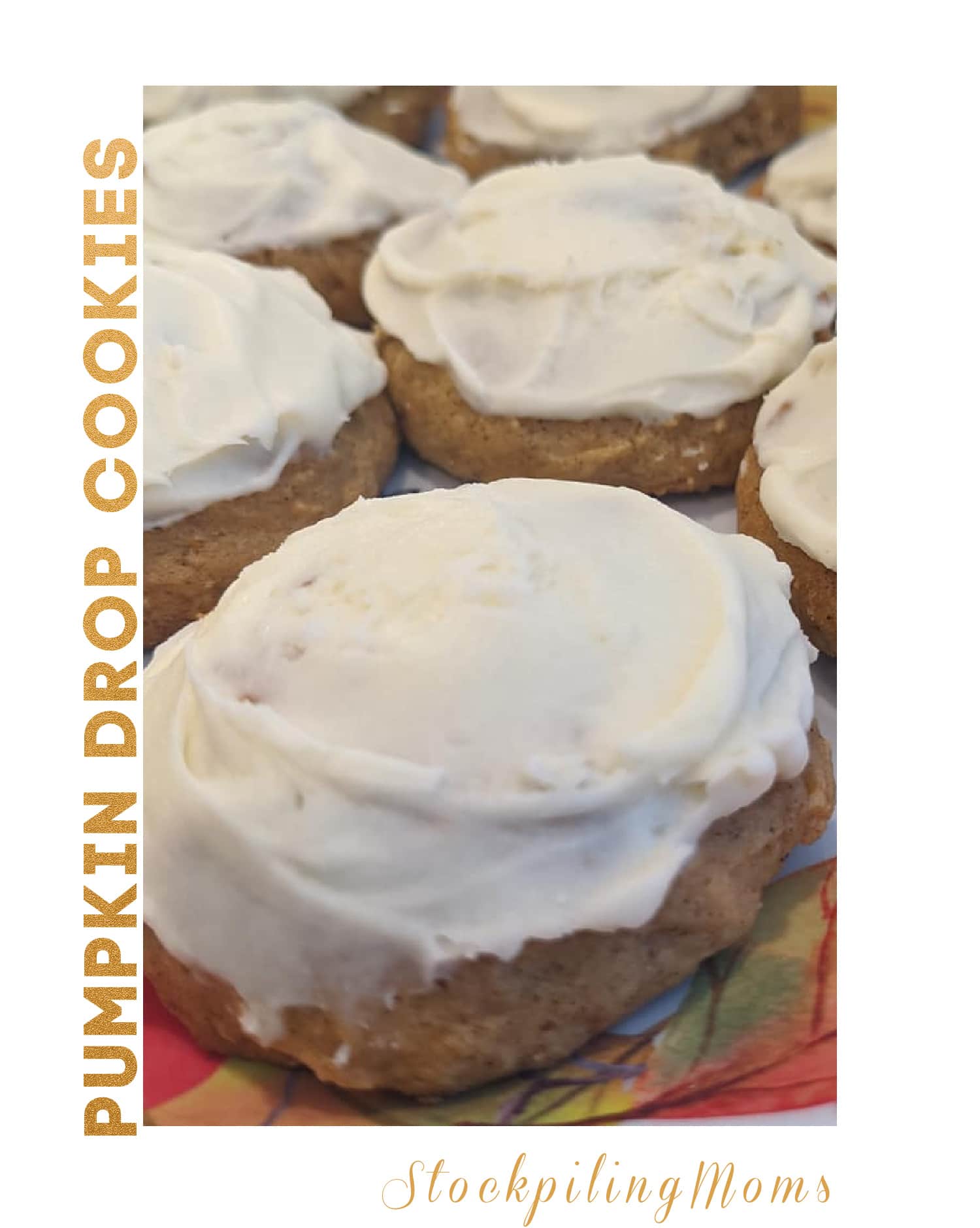 Pumpkin Drop Cookies