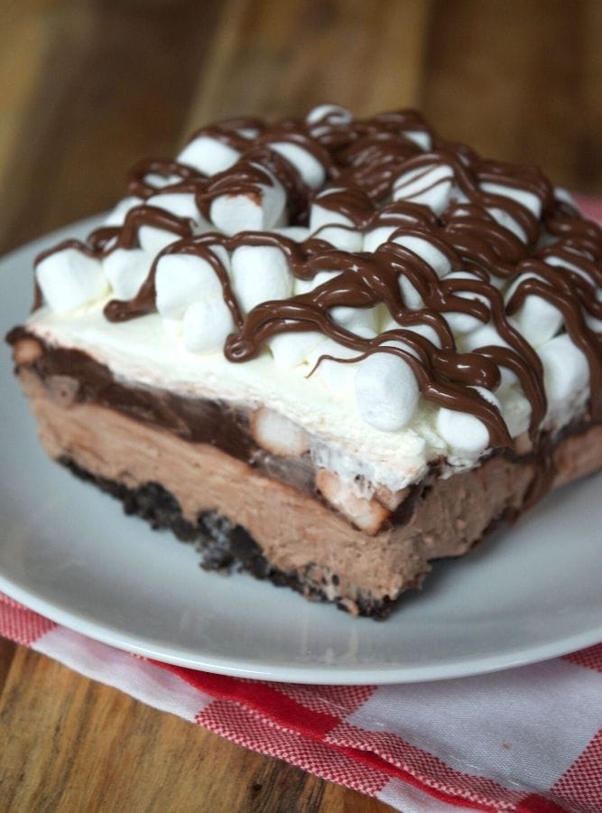 Hot Chocolate Lasagna - STOCKPILING MOMS™