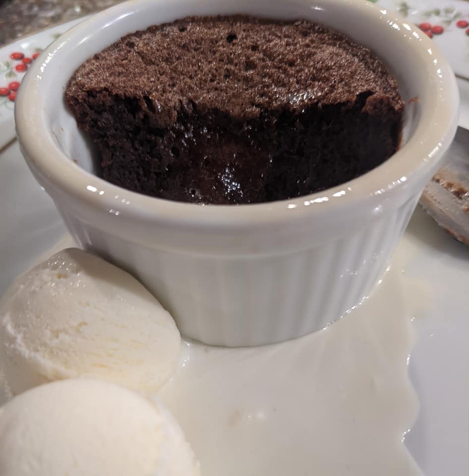 Super Easy Chocolate Molten Lava Cake Recipe - The Flavor Bender