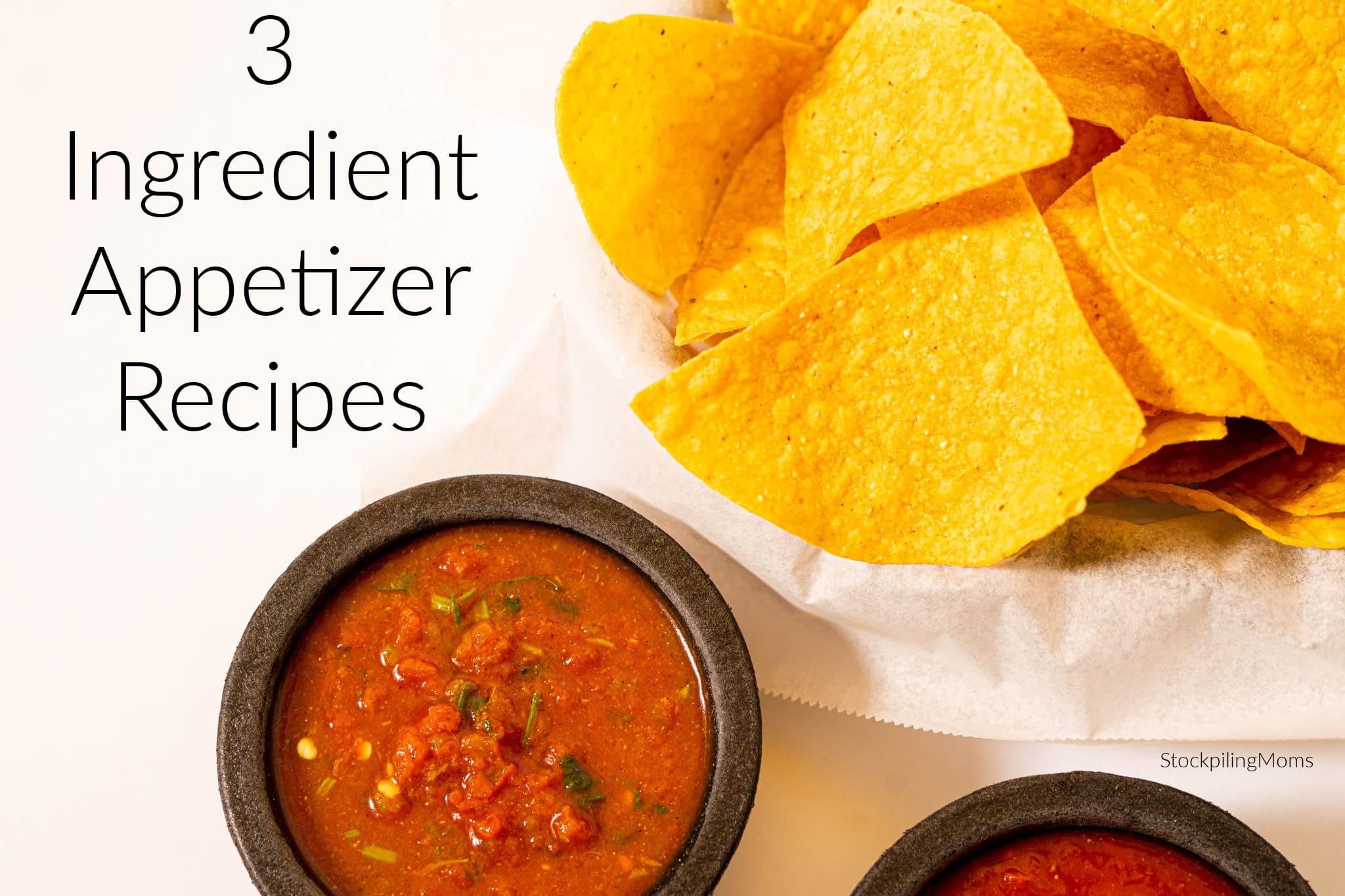 3 Ingredient Appetizer Recipes