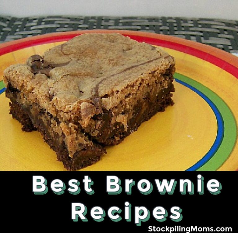 Best brownie recipes stockpiling moms 