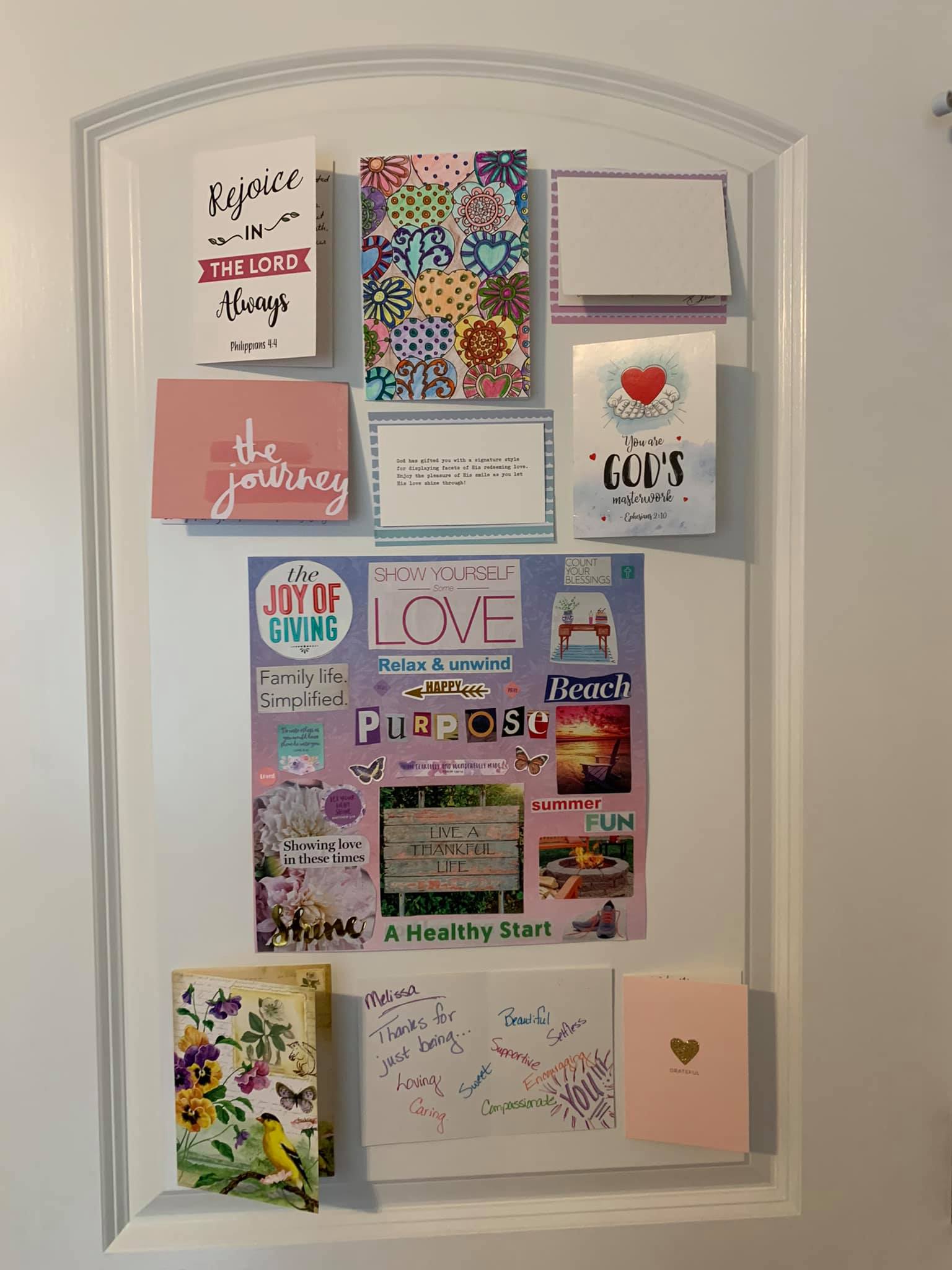 How to create an encouragement wall