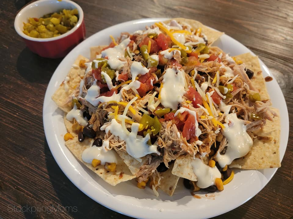 Favorite Pork Roast Nachos