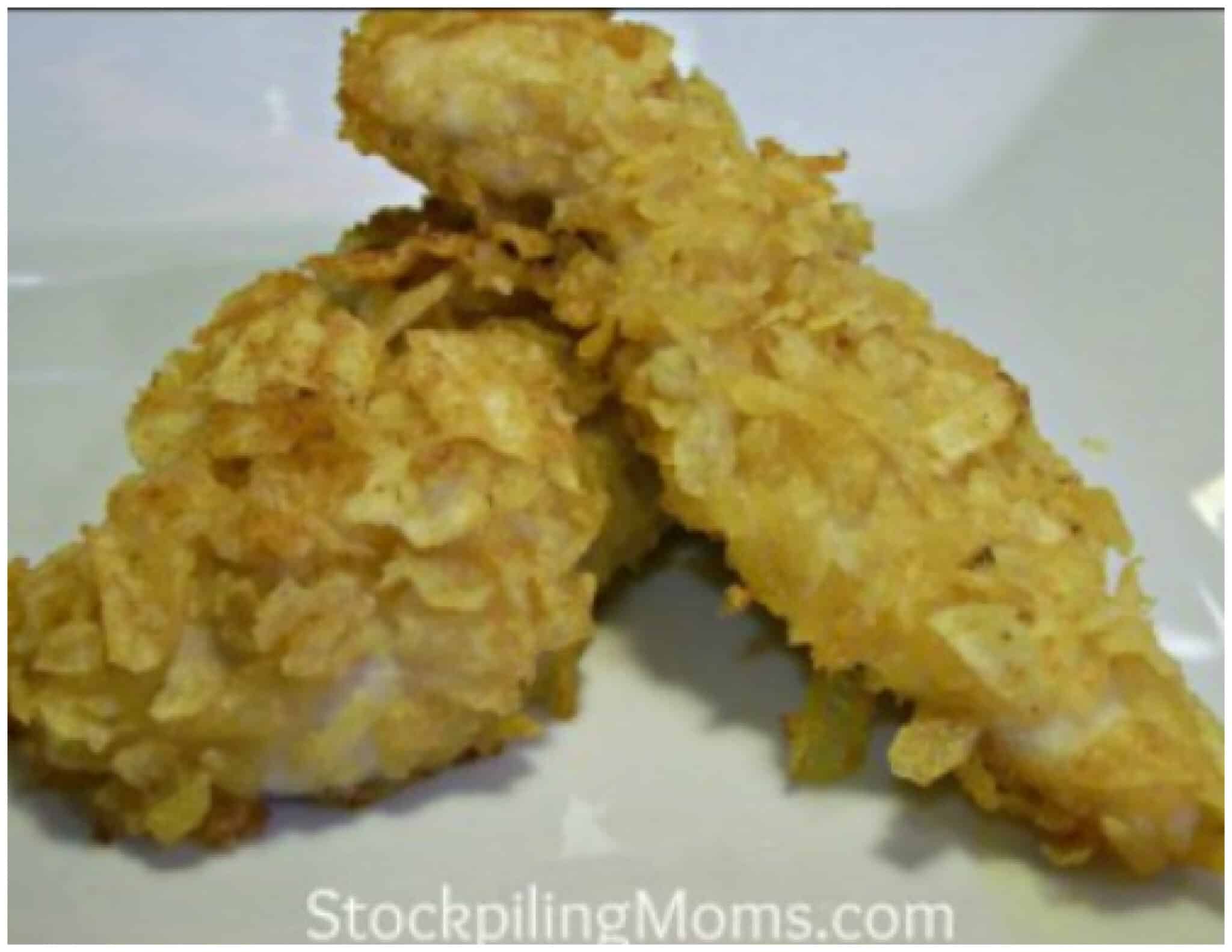 Air Fryer Potato Chip Chicken Strips STOCKPILING MOMS™