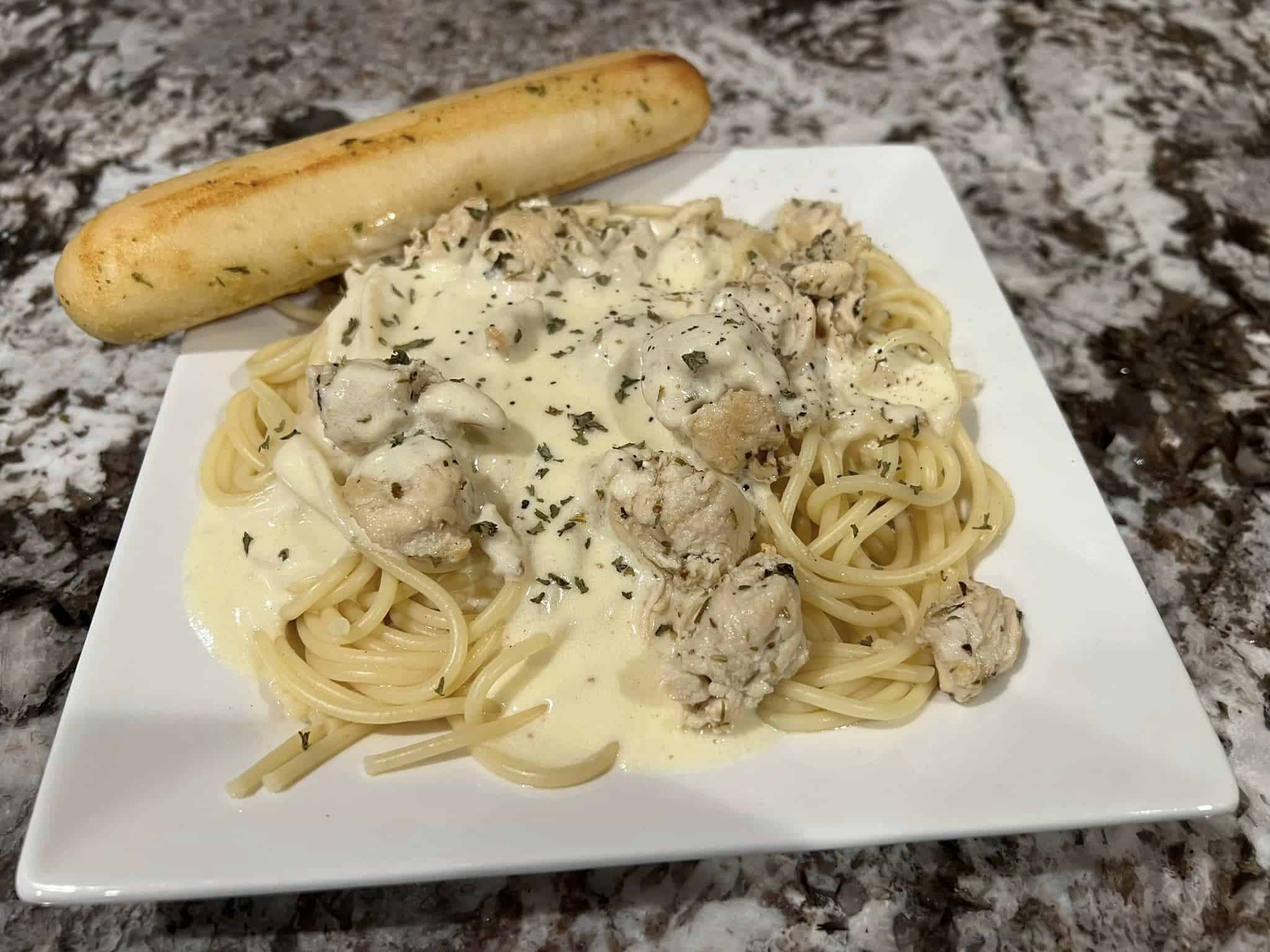 Homemade Chicken Alfredo