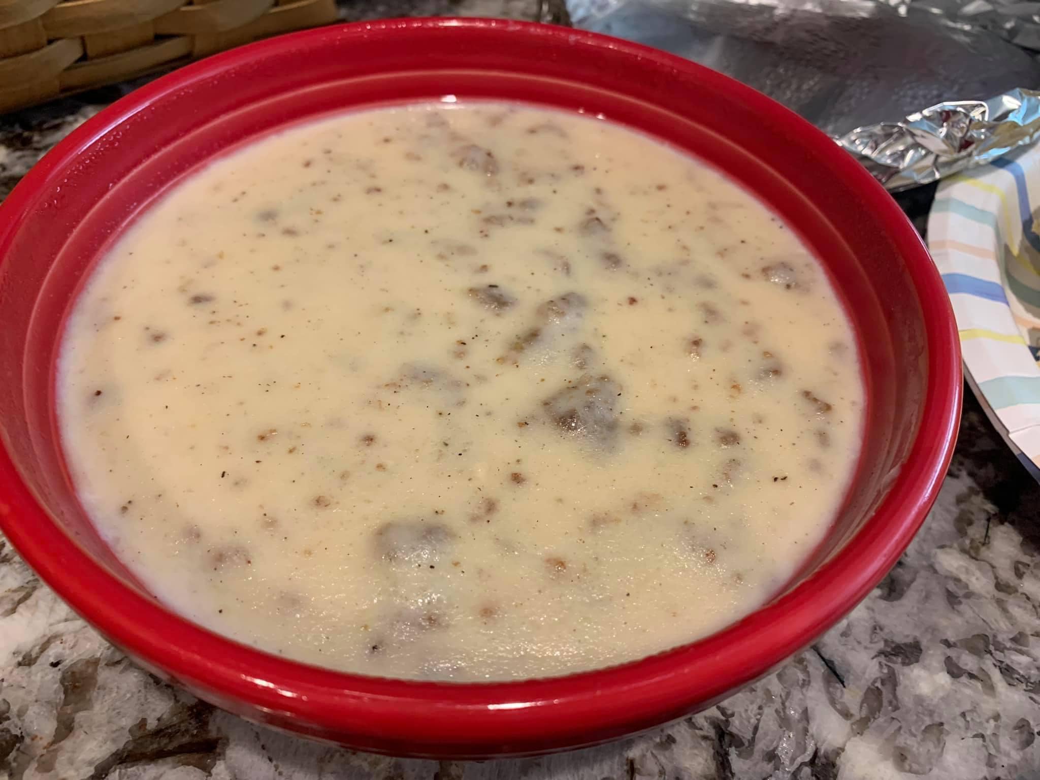 Homemade Sausage Gravy