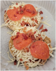 Air Fryer English Muffin Pizza