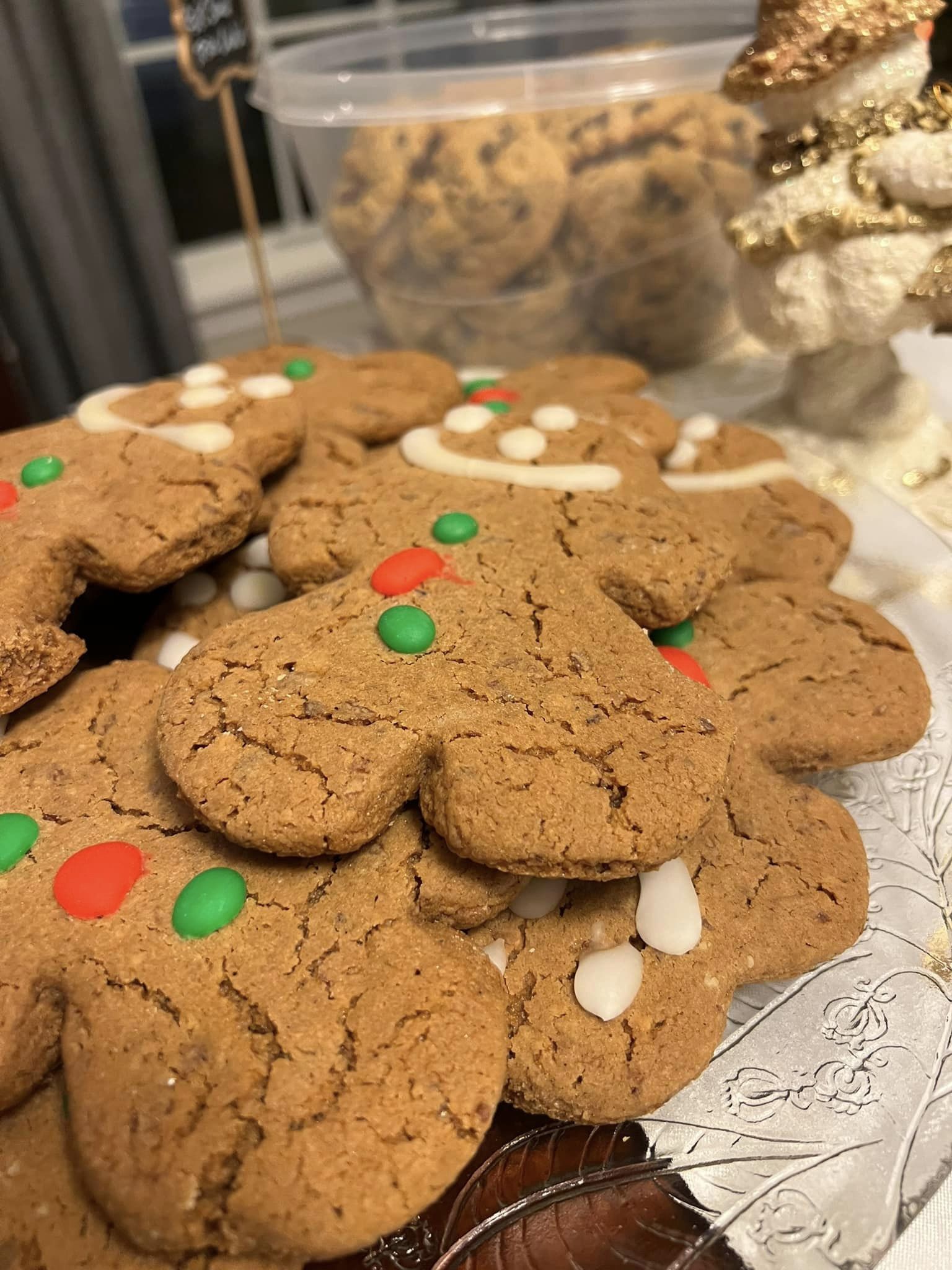 Soft and Chewy Gingerbread Cookies