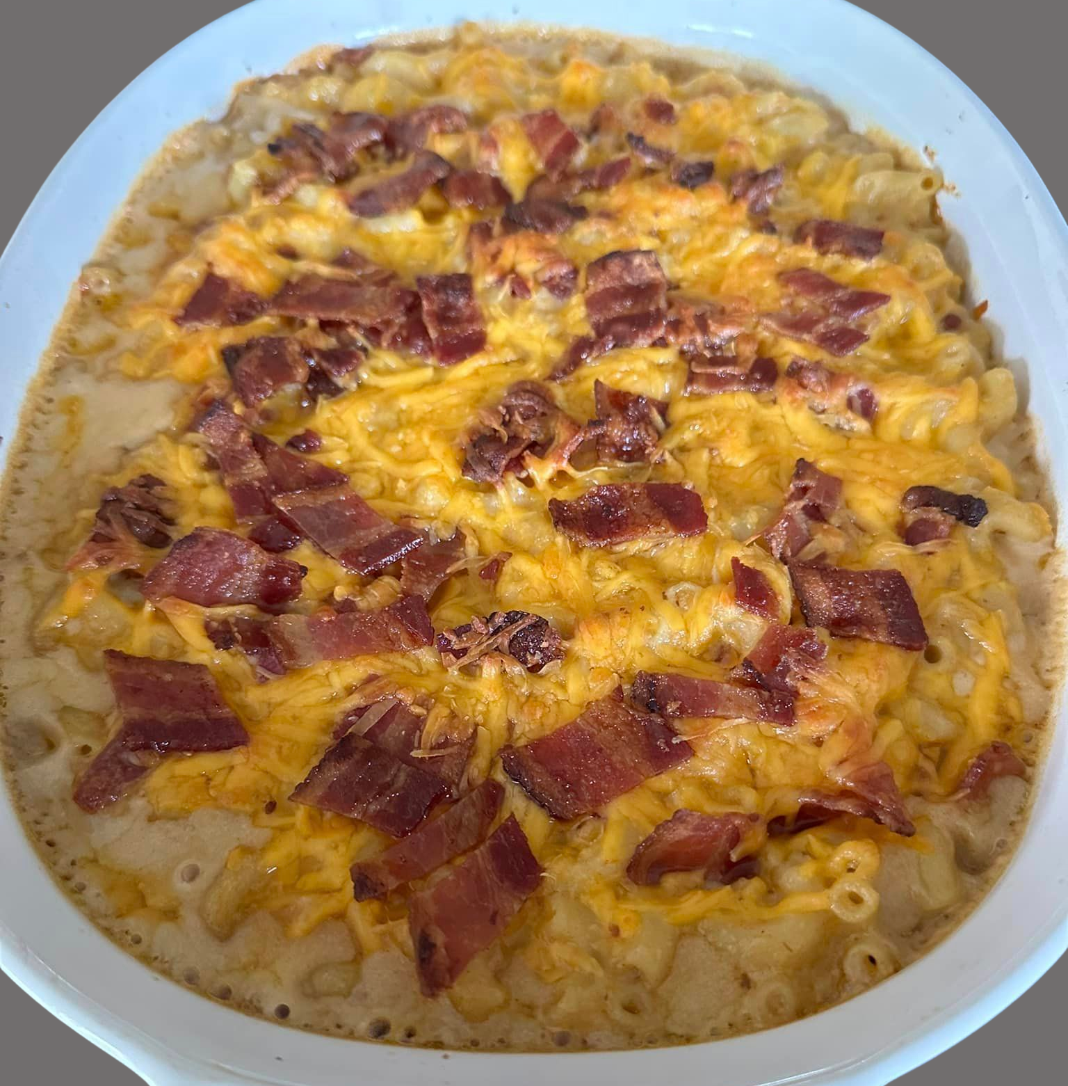 Chicken Bacon Ranch Mac and Cheese