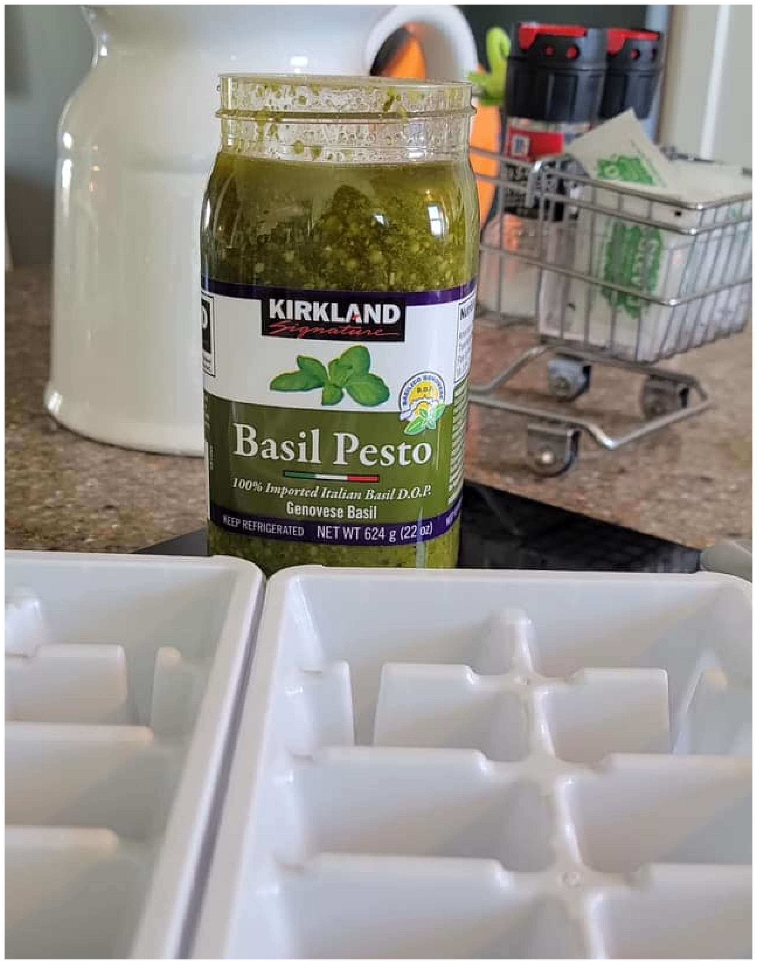 How to Freeze Basil Pesto STOCKPILING MOMS